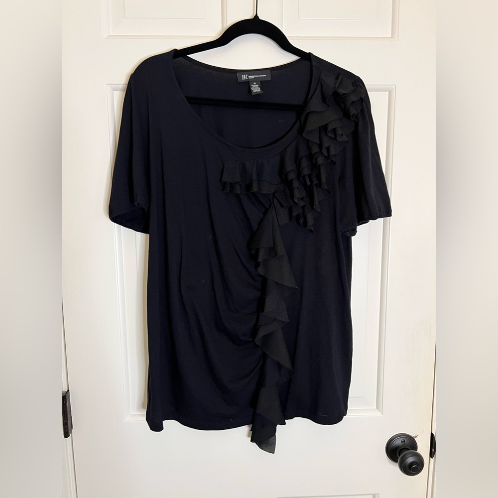 International Concepts Women Black Top